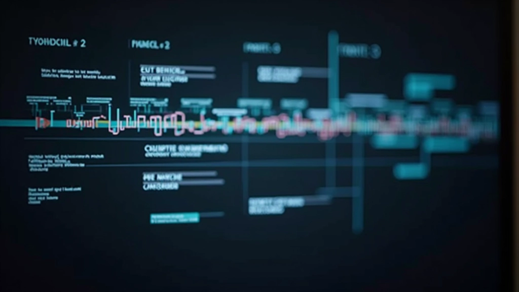 Sequência de títulos em movimento em produção audiovisual